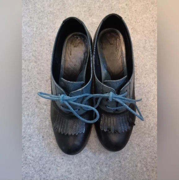 Wolverine by Samantha Pleet Nesbit Kiltie Leather Oxford 7.5 B 1000 Mile Shoes - Picture 8 of 13